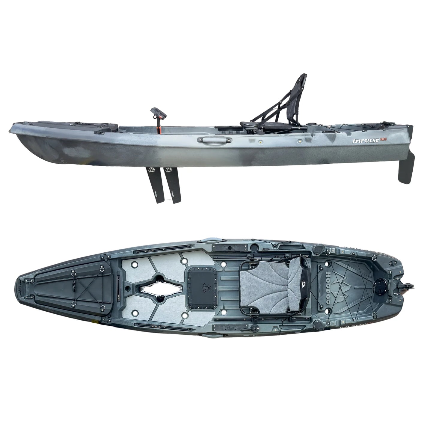 Hoodoo Sports Impulse 105 Fin Drive Kayak