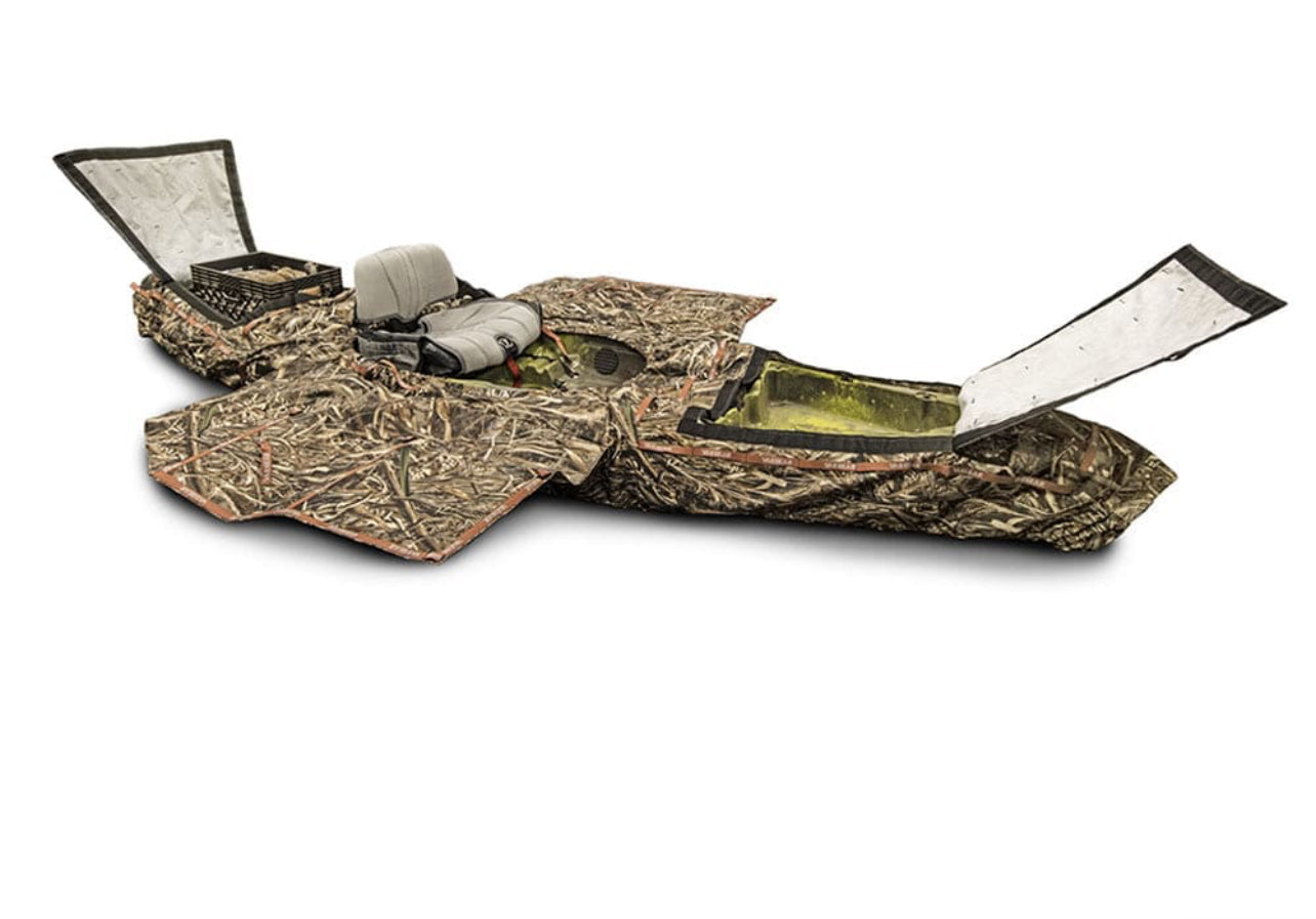 YakGear Ambush Camo Kayak Cover and Hunting Blind