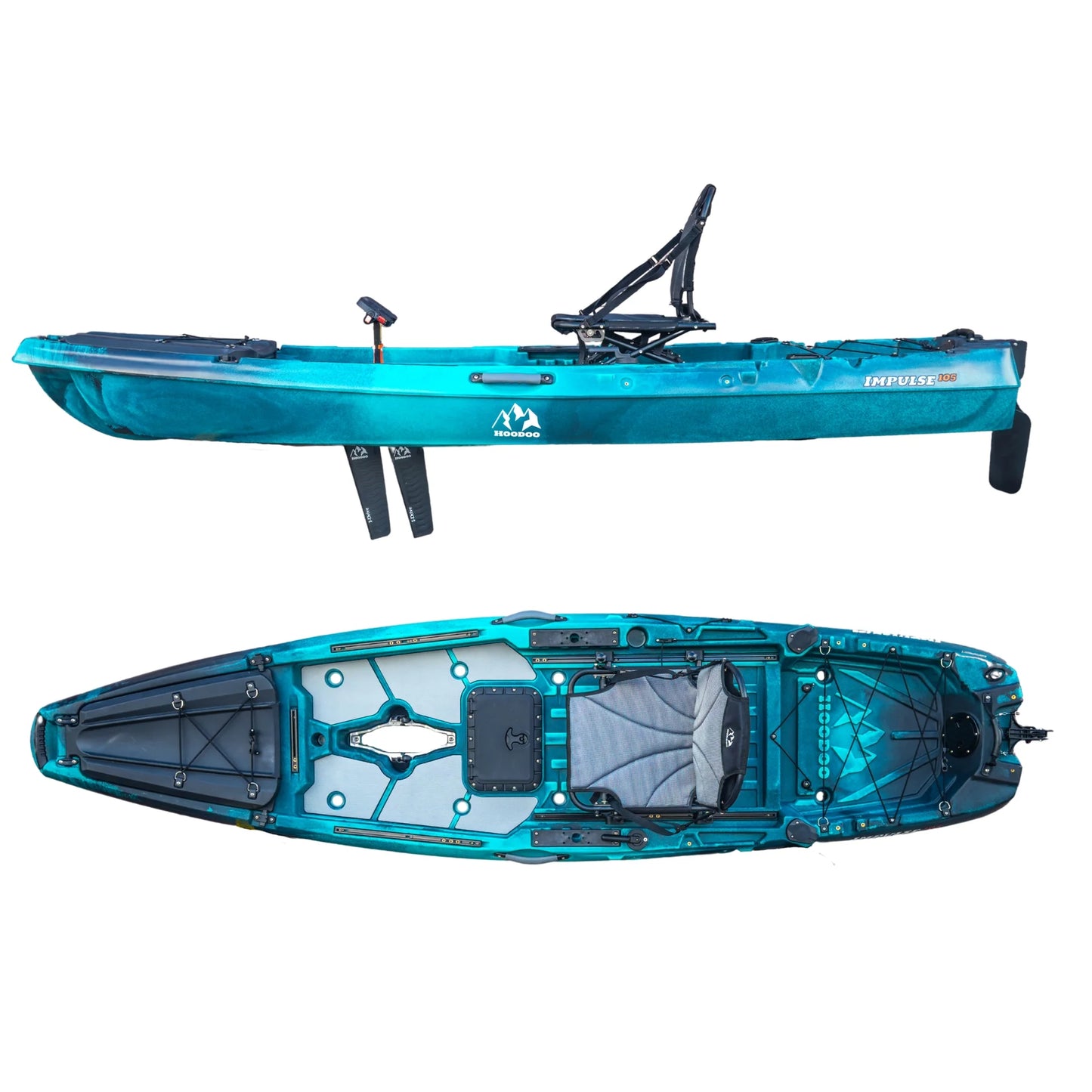 Hoodoo Sports Impulse 105 Fin Drive Kayak